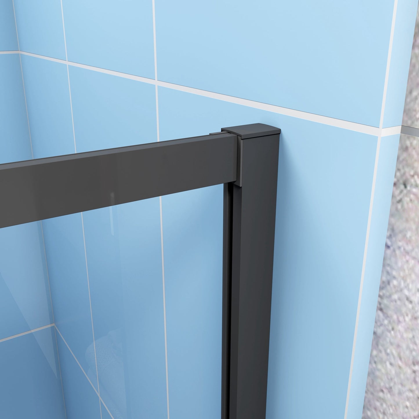 Cuarto de baño 110x185 cm con paneles laterales