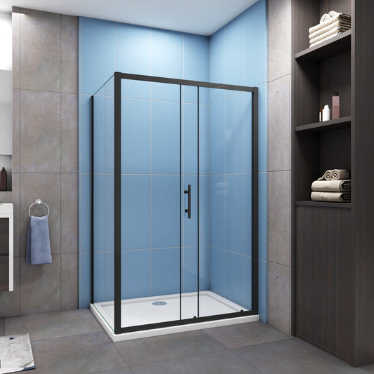 Cuarto de baño 110x185 cm con paneles laterales