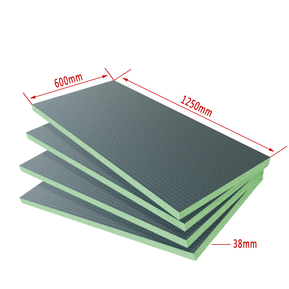 Tablero de respaldo de azulejos de XPS, Tablero de aislamiento impermeable, Panel de construcción, Diferentes dimensiones opcionales