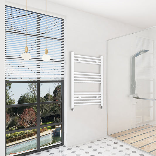 77CM Blanco Cuarto de baño Calefacción central Escalera Toallero Radiador Calentador