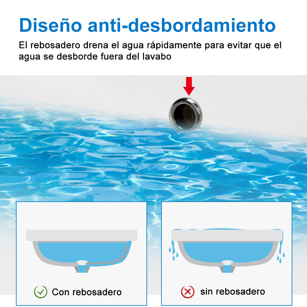 Armario de Baño Color blanco+ Lavamano de Cerámica