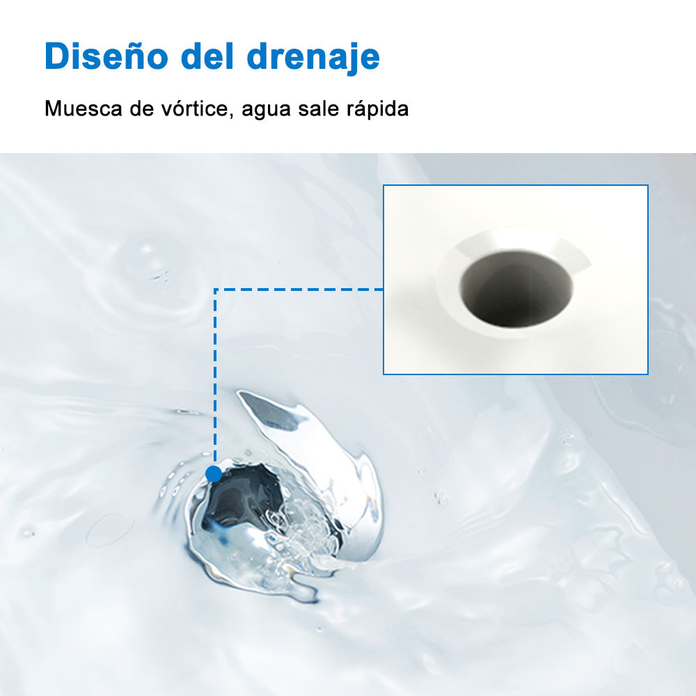 Armario de Baño Color blanco+ Lavamano de Cerámica