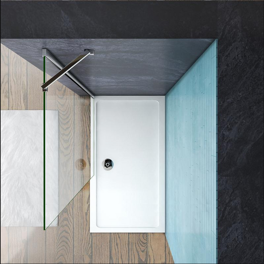 liquidacion Mamparas de ducha Frontales Puerta fijo Cristal 6mm Antical