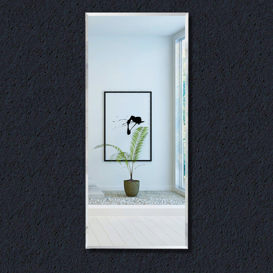 Espejo para Pared Rectangular con Esquina Recta. Espejo Pared Cuerpo Entero, estilo simple