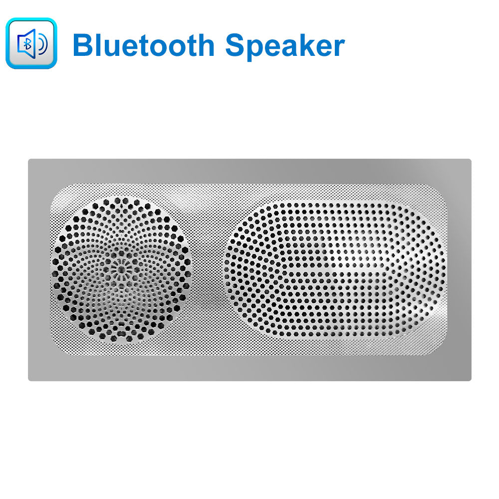 Bluetooth Espejo LED Iluminado para baño, Antivaho. Espejo Bluetooth Iluminado con Retroiluminación Luz Ajustable 2700k-6000k, A+