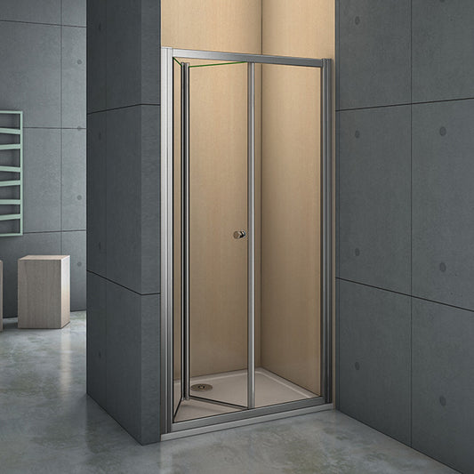Mamparas Puerta Abatible Pantalla de Ducha 6mm cristal para