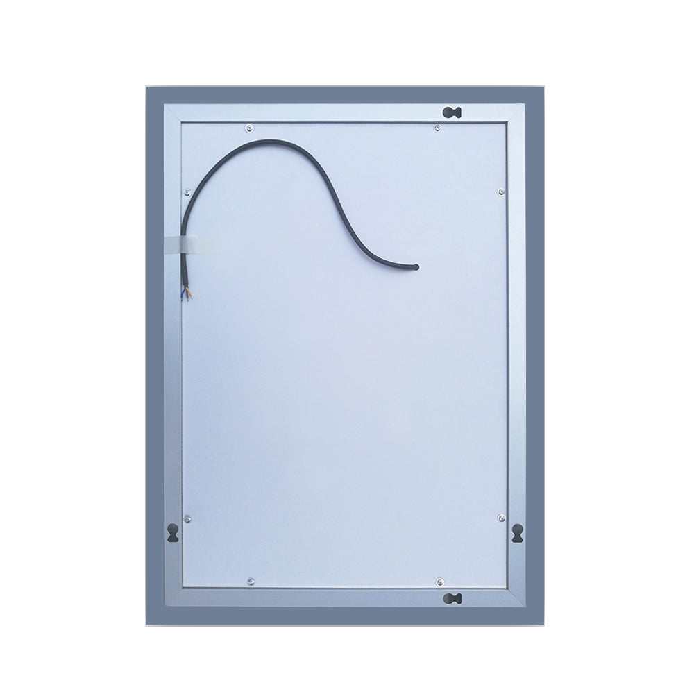 Espejo de Baño LED(Luz Fría) con Dos Interruptores Táctiles + Antiniebla