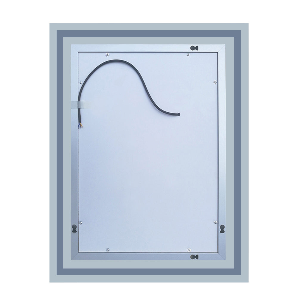 Espejo de Baño con LED Lucimiento Blaco Frío + Interruptor táctil. Espejo de Ducha/Maquillar sin Empañamiento