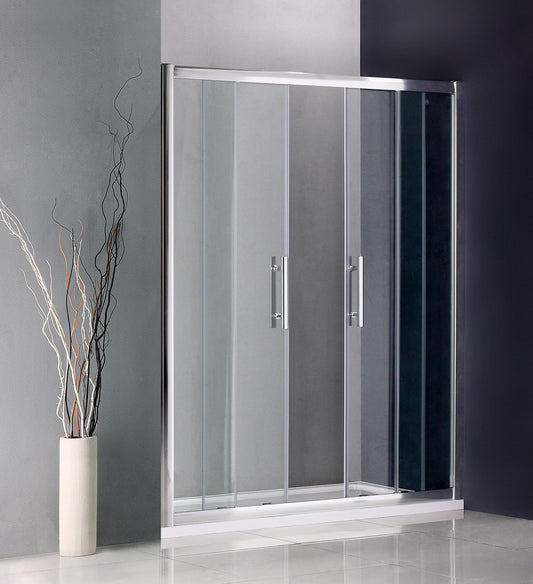 Mamparas de Baño Puertas corrediza dobles cristal 6mm