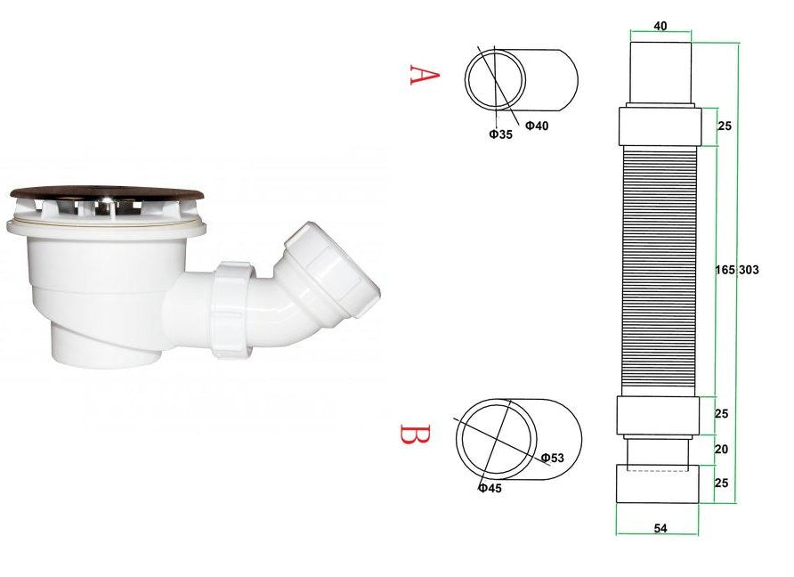 liquidacion Mamparas de Ducha Angular Doble Puerta Plegable 6mm Antical + Plato de Ducha