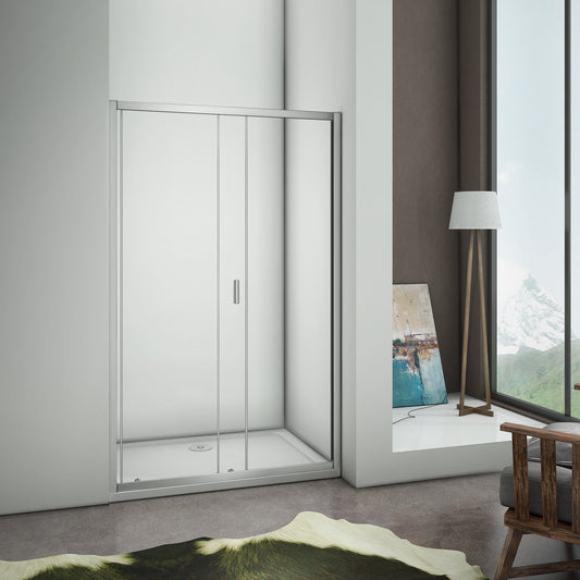 Mamparas de Ducha Corrediza cristal templado 5mm