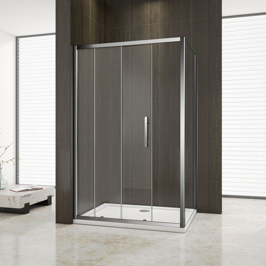 Mamparas de Ducha Corredera Elegante 6mm Angular