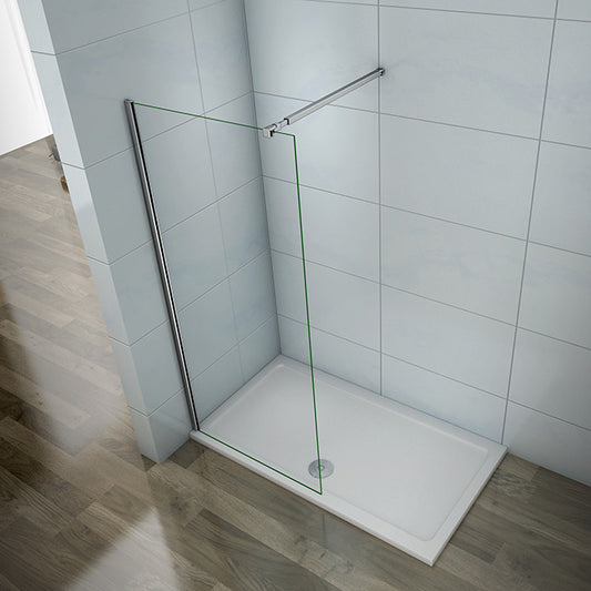 Walkin mamparas/Panel fijo de ducha 760x1900mm de Aica