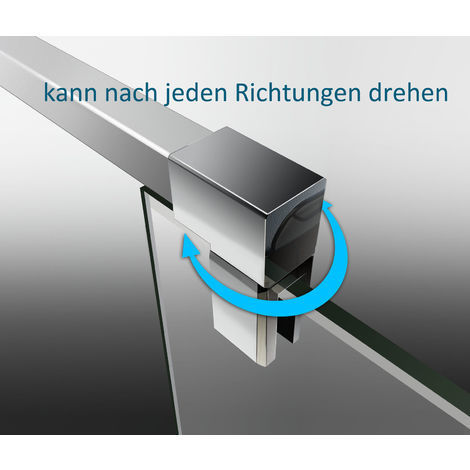 Barra de soporte 140 cm para Panel de ducha Mamparas de baño