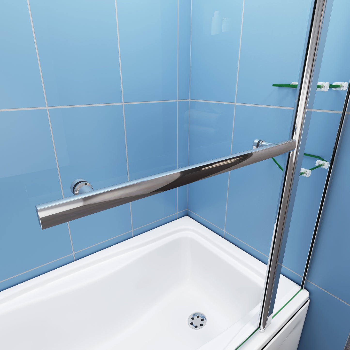 liquidacion Mamparas/Pantalla de Bañera Biombo Plegable para Ducha y Baño