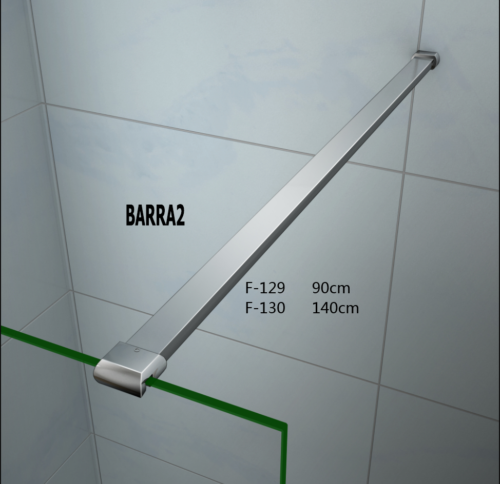 Mamparas Puerta Giratoria + Panel Fijo 6mm Pantalla de Ducha para Baño
