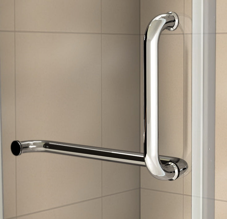 liquidacion Mampara Pantalla de ducha puerta de bisagra 8mm Easyclean vidrio