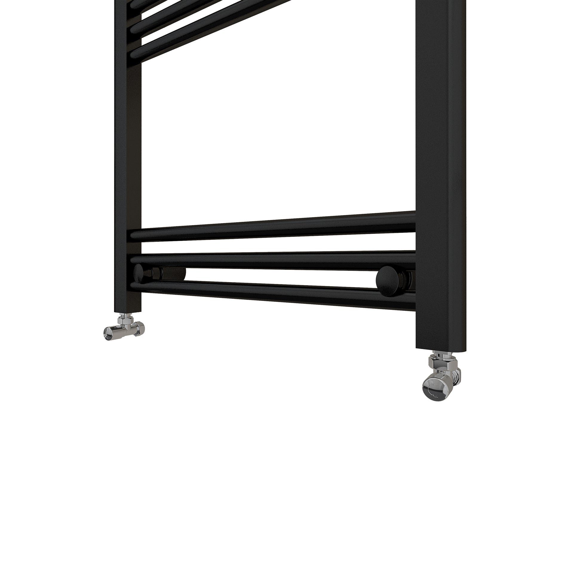 AICA Toallero secatoallas radiador negro 165x50cm calefacción en sistema circuito de agua caliente válido