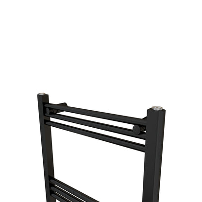 AICA Toallero secatoallas radiador negro 138x50cm calefacción en sistema circuito de agua caliente válido