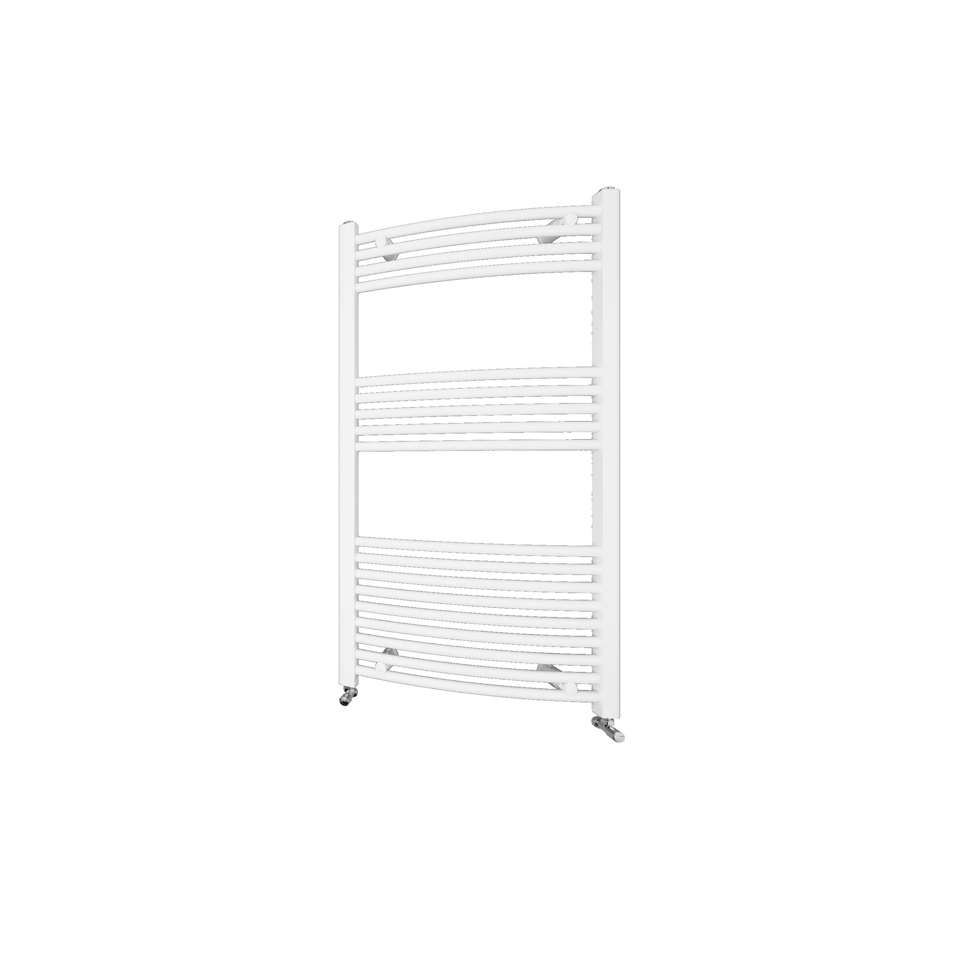 AICA Toallero secatoallas radiador blanco 115x55cm calefacción en sistema circuito de agua caliente válido