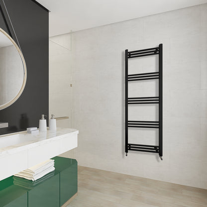AICA Toallero secatoallas radiador negro 165x50cm calefacción en sistema circuito de agua caliente válido