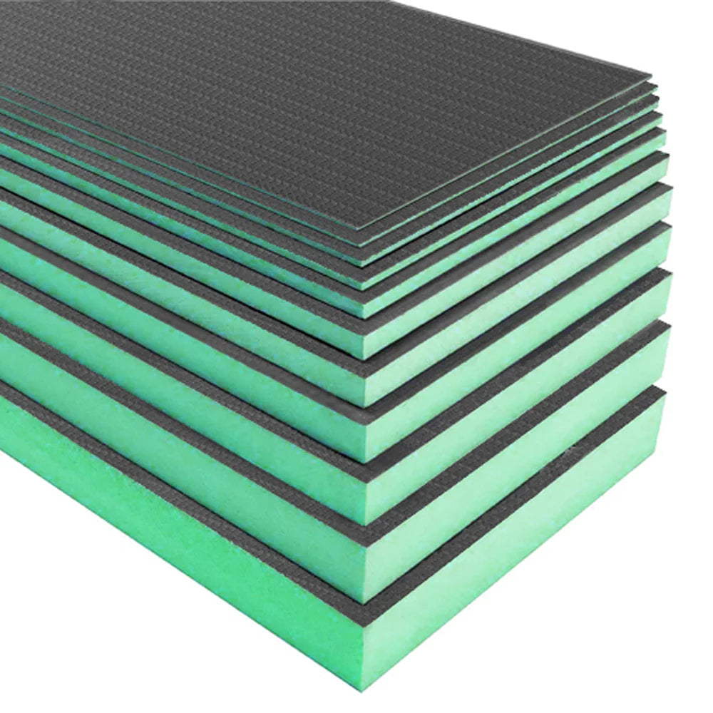 Tablero de respaldo de azulejos de XPS, Tablero de aislamiento impermeable, Panel de construcción, Diferentes dimensiones opcionales