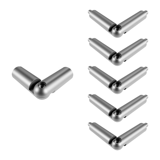 Kit de Uniones para Esquinas Plata Mate