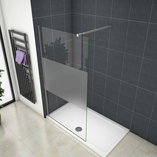 Mamparas ducha Panel Pantalla Fija Vidrio laminado de film seguirdad a pureba de explosiciones 10mm