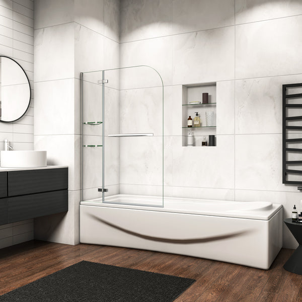 Mamparas Baño Pantalla para Bañera de vidrio templado 5 mm