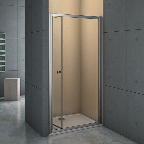 Mamparas Puerta Abatible Pantalla de Ducha 5mm cristal para