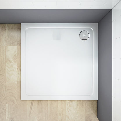 Mamparas de Ducha 2 Fijas + 2 Corredizas Puertas Corredera de Baño cristal vidrio templado 6mm