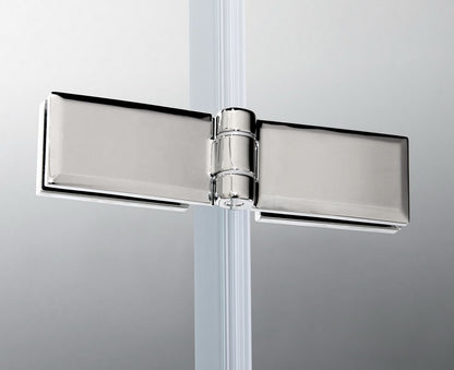 Mamparas Cabina de Ducha cristal 6mm Puerta Abatible de Baño