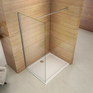 Walkin Mamparas de baño Pantalla Easyclean de vidrio templado