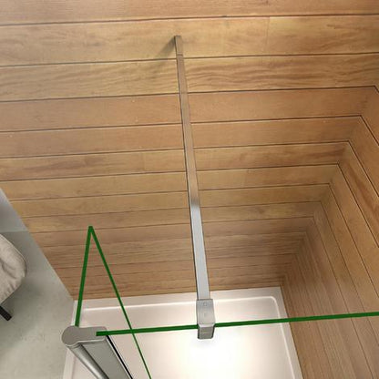 Barra de soporte 90 cm para Panel de ducha Mamparas de baño