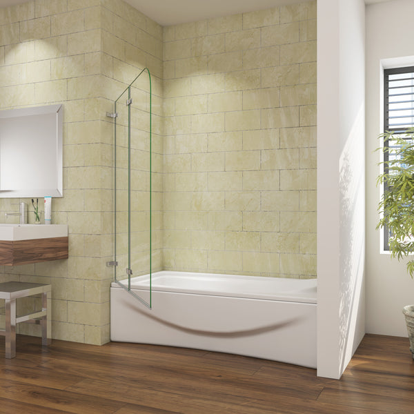 Mamparas/Pantalla para Bañera de Baño Biombo Plegable