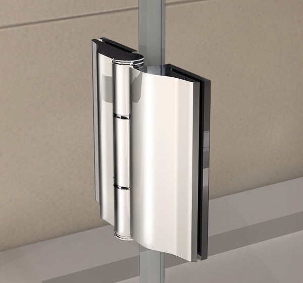 Mampara Pantalla de ducha puerta de bisagra 8mm Easyclean vidrio