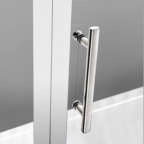 Mamparas Ducha Puerta vidrio 6mm Easyclean para Baño